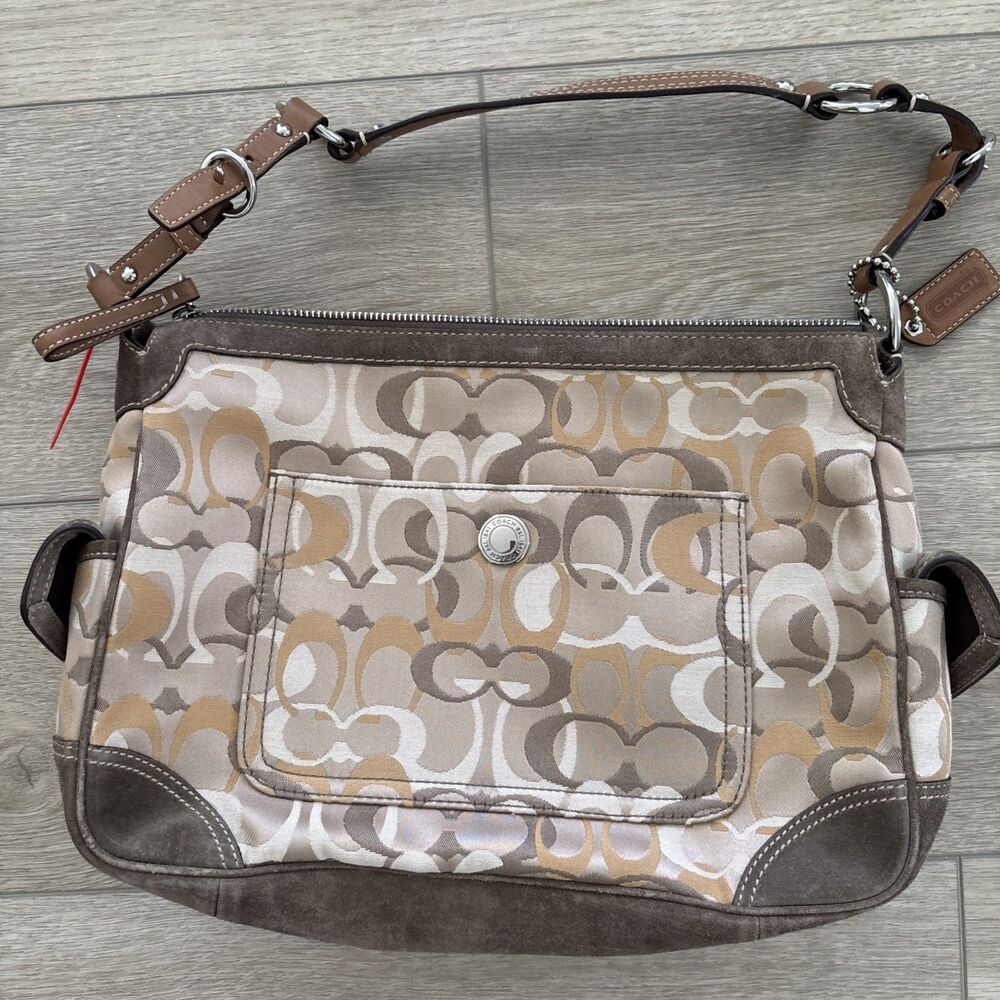 Coach Vintage Chelsea Signature Optic Shoulder Bag D05K-2173 Y2K 90s Retro NWOT